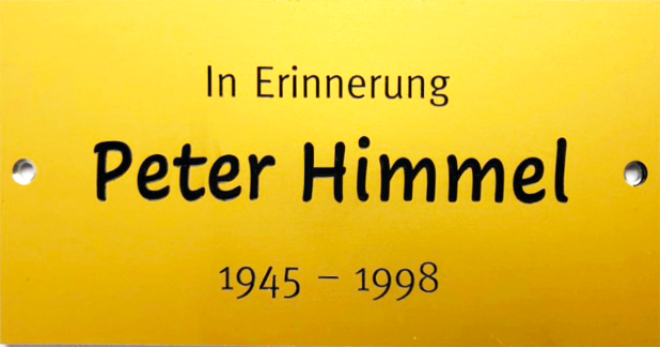 Grabschild in Ettlingen Friehof
